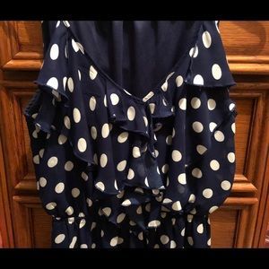 Navy & white dress! 🌟FiNaL PrIcE! 🌟